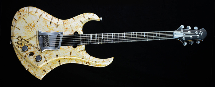 Zodiac - Lucifer - custom made guitar | Cyan Guitars
