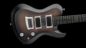Hellcaster 7 - 27,6" 7-String Baritone guitar - Copperfade - body