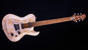 Hellcaster - Double Dragon - rock guitar - front view