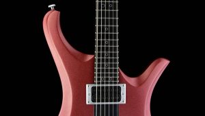 Ultimate V6 - Metallic Cherry - rock & metal guitar - pickguard