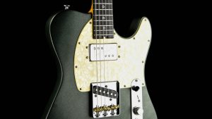Versatile T-style guitar - Green Classic - Pickup + Bridge