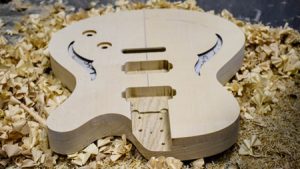 How a handmade Cyan custom electric guitar is made