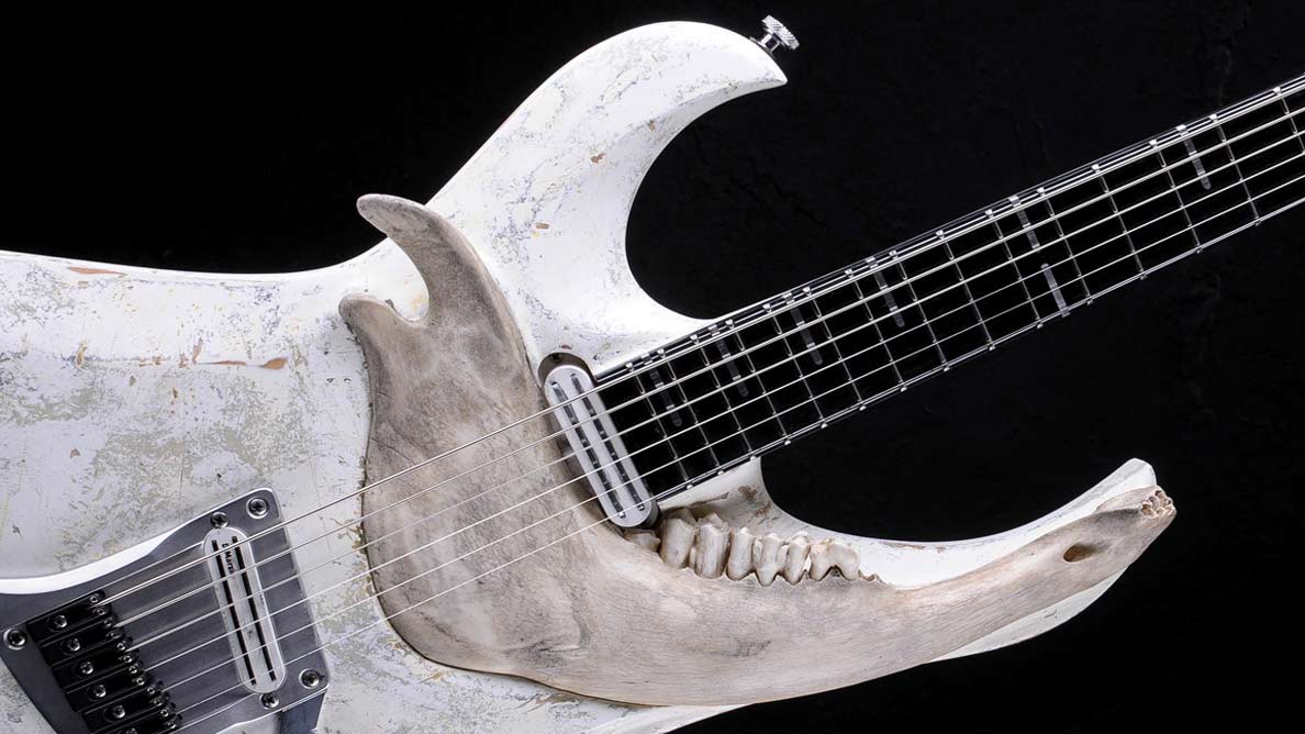 Zodiac Baritone "With Teeth" - Customized Guitar Gallery