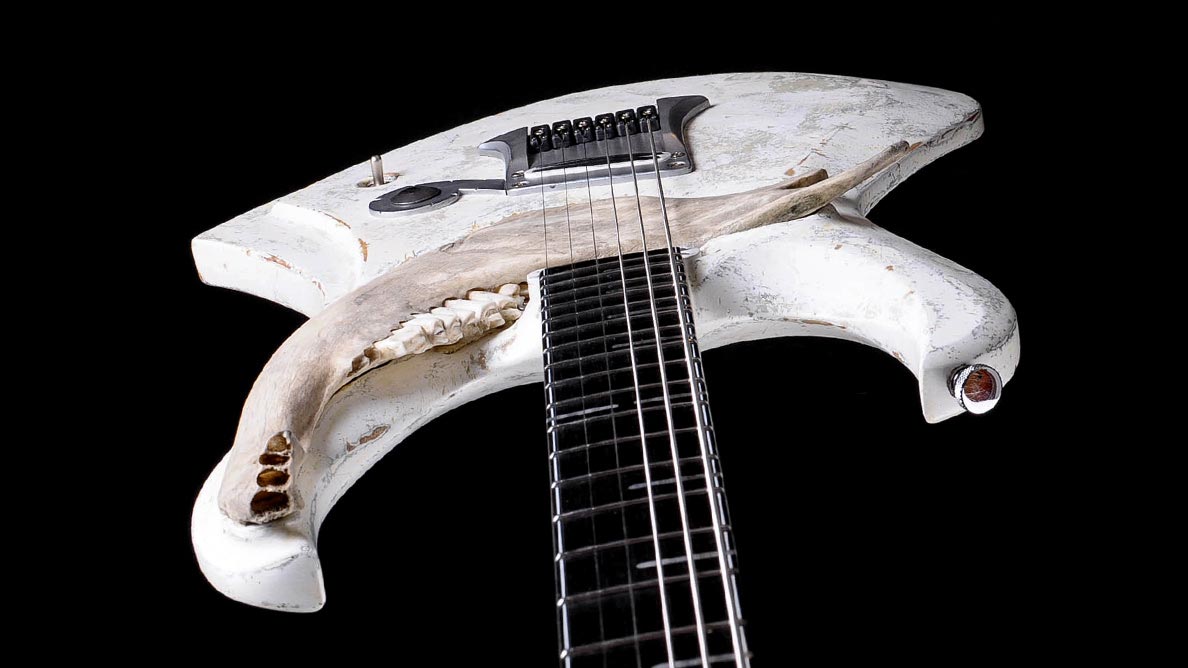 Zodiac Baritone "With Teeth" - Cyan Guitars