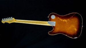 Versatile Golden Bee T-Style Custom Guitar - Rückansicht