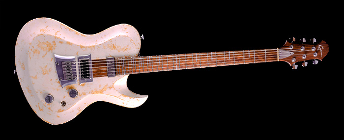 Hellcaster Bariton Custom Gitarre - Living Colour