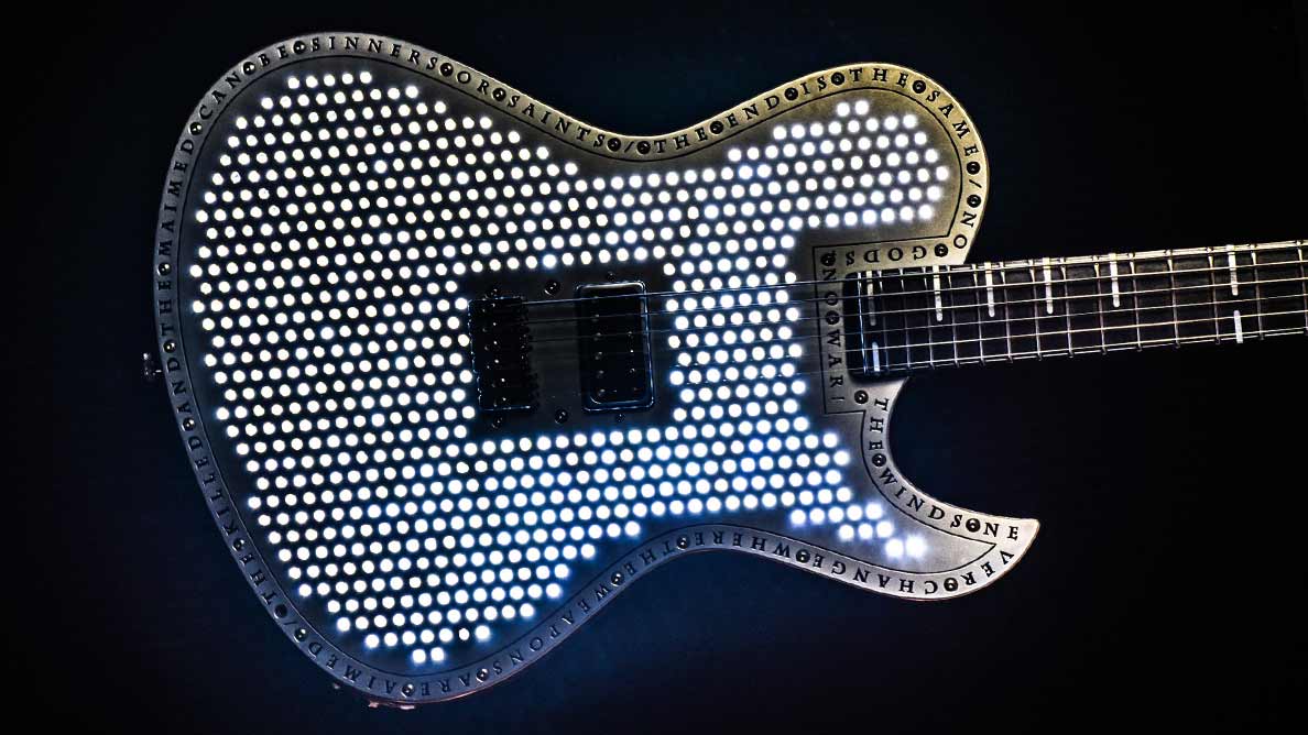 Hellcaster Bariton Empyrean - LEDs - Guitar Gallery