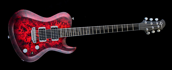 Hellcaster 2.0-Custom Guitar-Red-Moon-Thumb